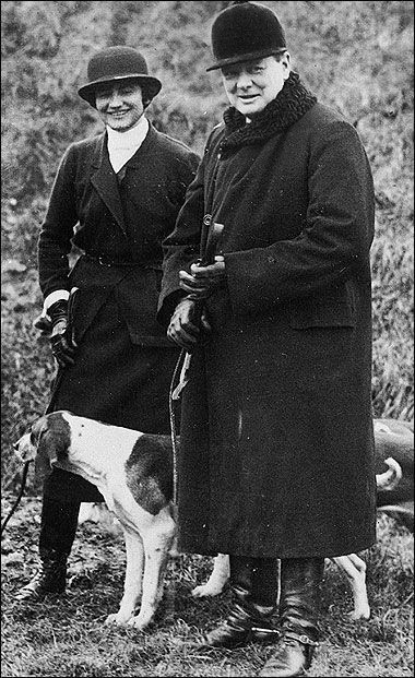 Gabrielle Chanel z Winstonem Churchillem